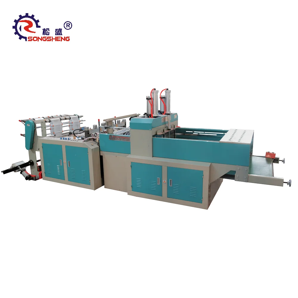 Ssptgs 220pcs*2/min Plastic Bags Manufacturing Machine,Polythene Bag