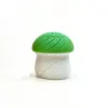 Green white-unzip mushrooms-large 6cm