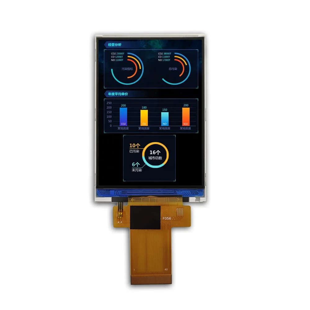 TFT 3,5 Экран Дисплей TN панель 40 PIN SPI 16 Bit ST7796 драйвер 3,5 дюймов TFT LCD 480x320 для термостата