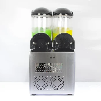 VEVOR 2x12L Slushy Machine Frozen Drink Smoothie Maker Making