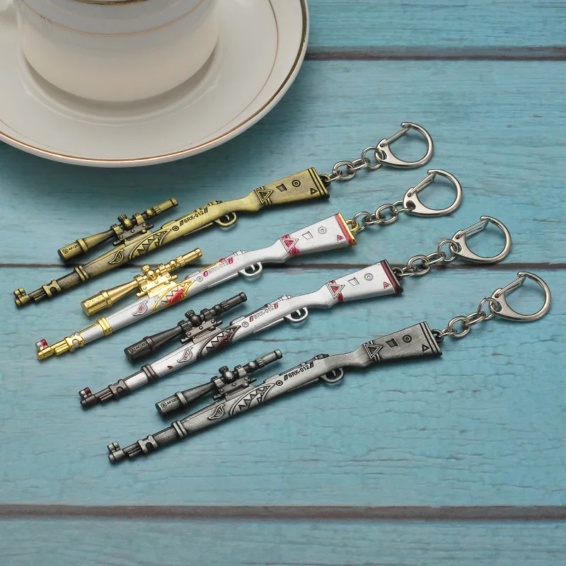 装饰pvc设计金属钥匙圈pubg设备3d 98k枪汽车时尚汽车钥匙链小部件批发吊坠饰品 Buy 装饰pvc设计金属钥匙圈pubg设备 3d 98k枪车时尚汽车钥匙扣 小部件批发吊坠饰品