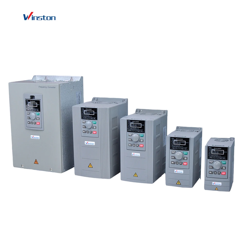 VFD  220v 380v AC Single Three Phase 50hz 60hz 0.4KW to 450kw Frequency Inverter Price Speed Drive