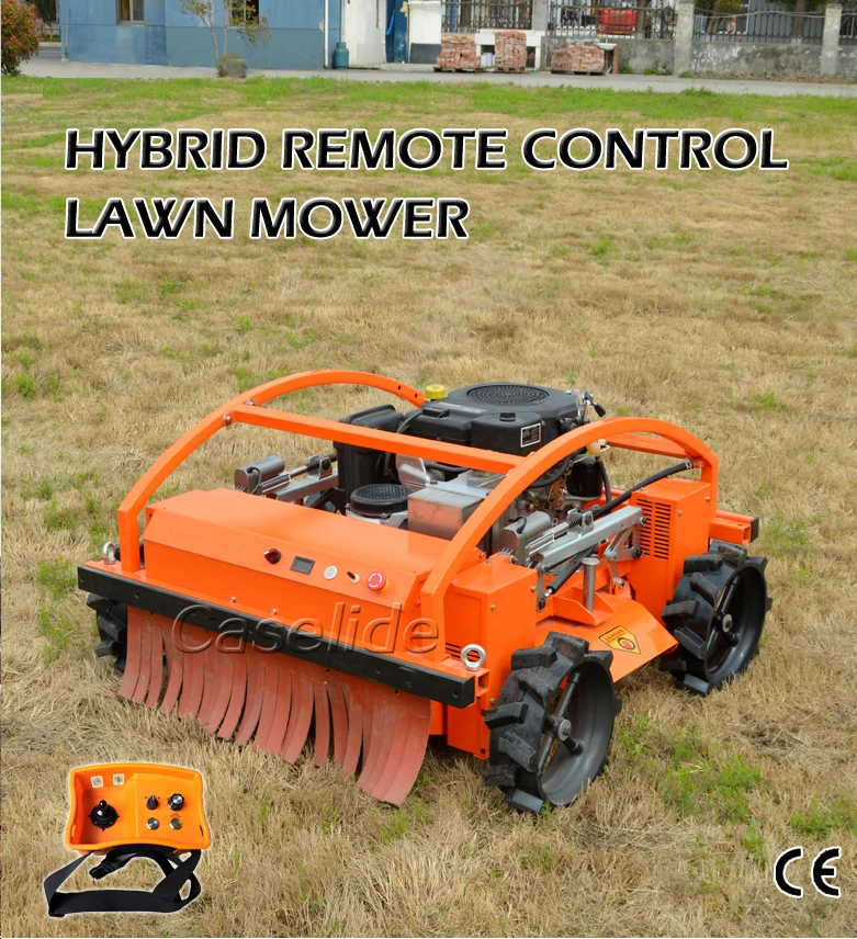 Automatic Lawn Mower Remote Control Garden Helper Mechanical Brush ...