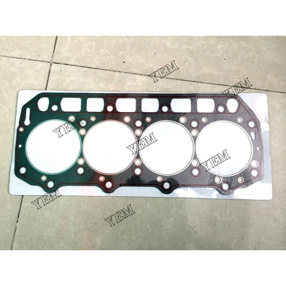 Cylinder Head Gasket Fit for Yanmar 4TNE98 Engine Rebuild Kit Aftermarket Parts