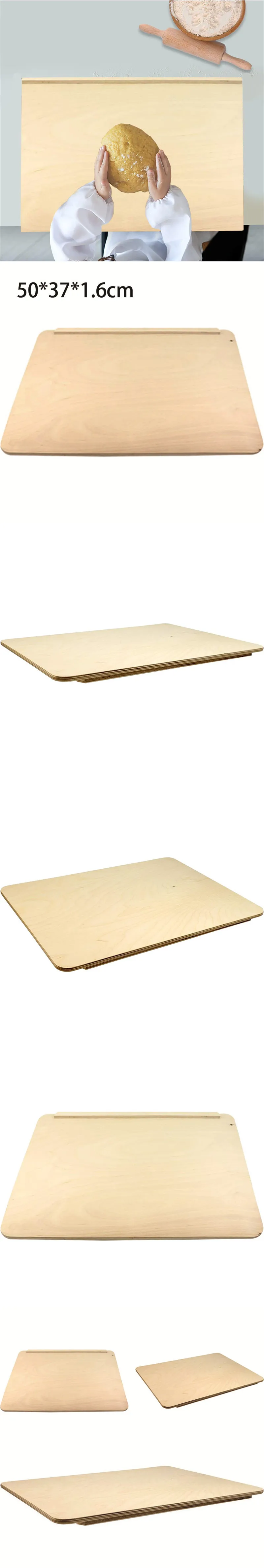 Kneading Board Birch Plywood Dough Pasta Pastry Cutting Chopping Noodle