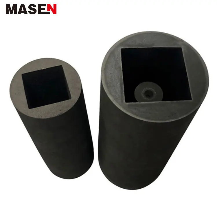 High Temperature Graphite Mold Graphite Ingot Mold for Silver Melting