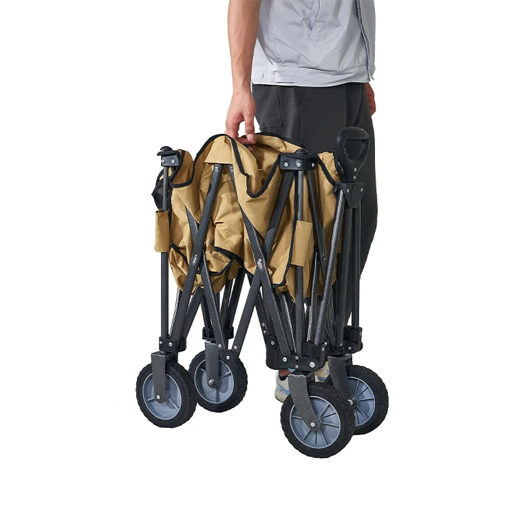 Living Basics Collapsible Picnic Trolley Outdoor Park Camping Garden