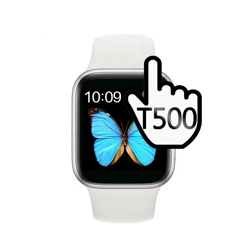 High Quality T500 smart watch 44mm bt call wrist reloj series 5 4 T500 smart watch