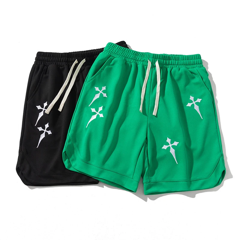 Mens Basketball Workout Summer Shorts Men Custom Logo French Terry 100