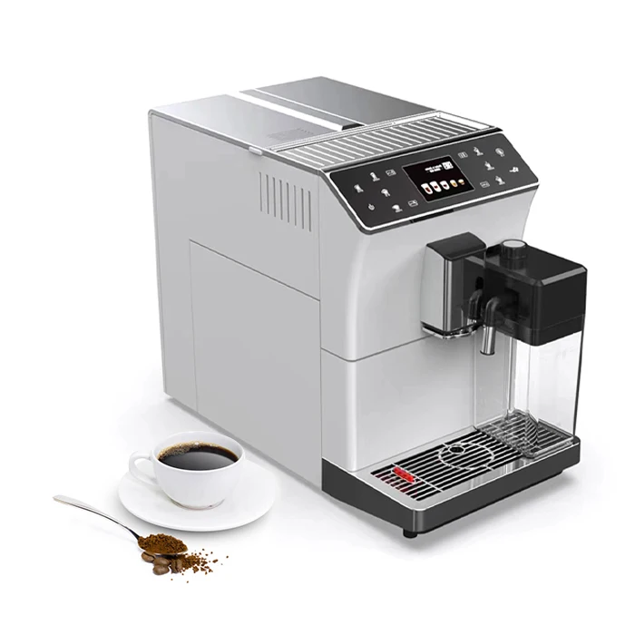 1.7L Coffee Maker Grinder Touch Screen Commercial Automatic Water