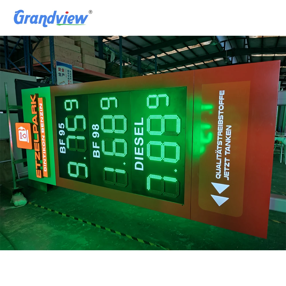 Niestandardowy 3D LED Sygnał Kierunkowy z Oświetleniem Tablica Reklamowa z Kierunkowskazami Ekran LED z Oświetleniem Pompa LED Niestandardowe Wykonanie