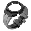 Black case-gray band