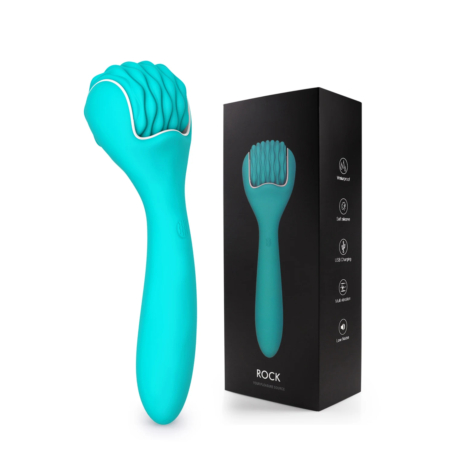 Silicone Powerful Toy Adult Sex Back Neck AV Wand Cordless Body Personal Massager Vibrator