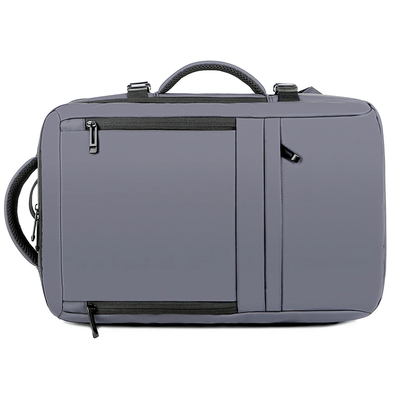 Custom Black Women Office Work Computer Bag Trolley Business Expandable Usb Charger Travel Laptop Bags Backpack for Men