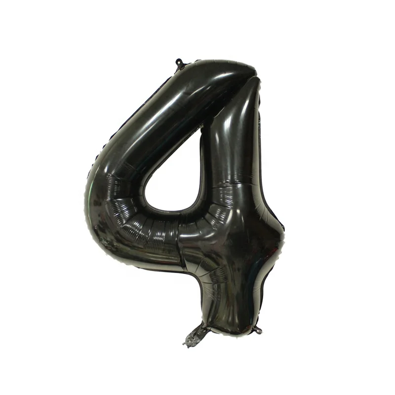 40 Inch Foil Number Balloons 0-9 - Large Helium Party Numbers For Birthdays