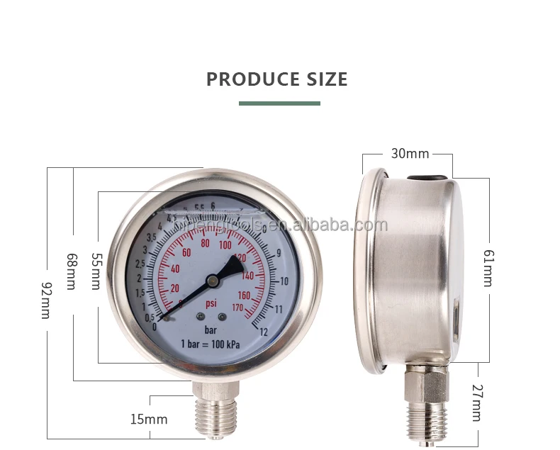 Digital Display High Precision Shockproof Waterproof Pencil Stainless Steel Tube Model 008 Car Motorcycle