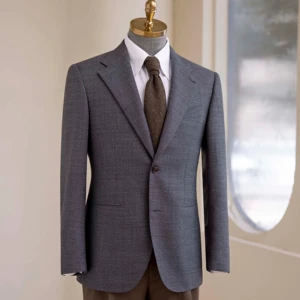 High Quality Wool Fabric Men's Single Breasted Wedding Suit V-Neck Collar Customizable Plus Sizes Haute Couture Bespoke Blazers