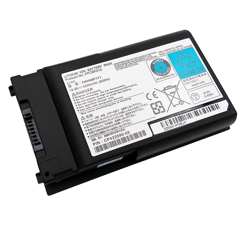 63wh 10 8v Fpcbp215 Fpcbp200 Fmvnbp179 Fmvnbp171 Laptop Battery Compatible For Fujitsu Lifebook T1010 Th700 T730 T731 T900 Buy 63wh 10 8v Fpcbp215 Fpcbp200 Fmvnbp179 Fmvnbp171 T1010 Th700 T730 T731 T900 5800mah Product On Alibaba Com