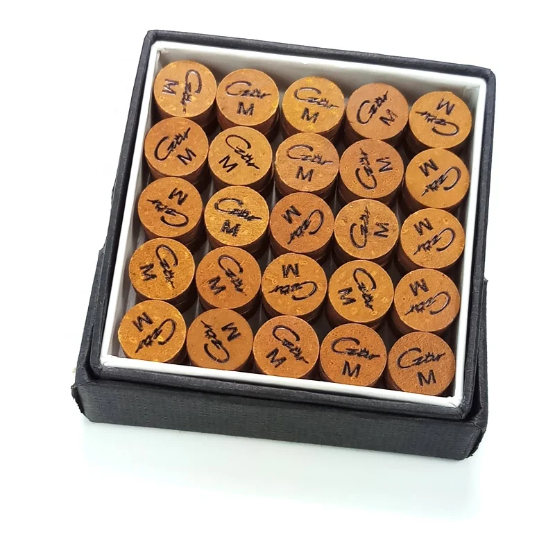 ビリヤードキュー(台湾製)★珍品★ オリジナルのCzarキューのヒント台湾プロフェッショナル13mm