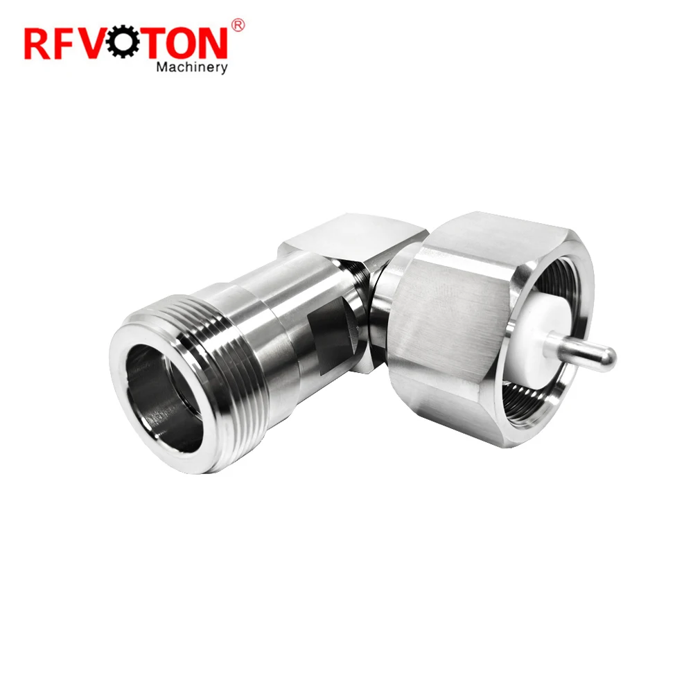 Factory Supply LC Male Plug Macho to LC Female Jack Hembra 90 Degree Right Angle RA  Rf Coax Coaxial Adaptor Adapter Rohs