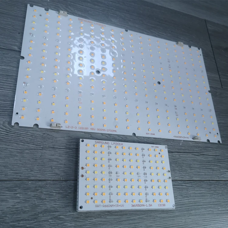 50w 108 Leds Mini Quantum Panel With Samsung Lm301h Diodes Uv Ir Full