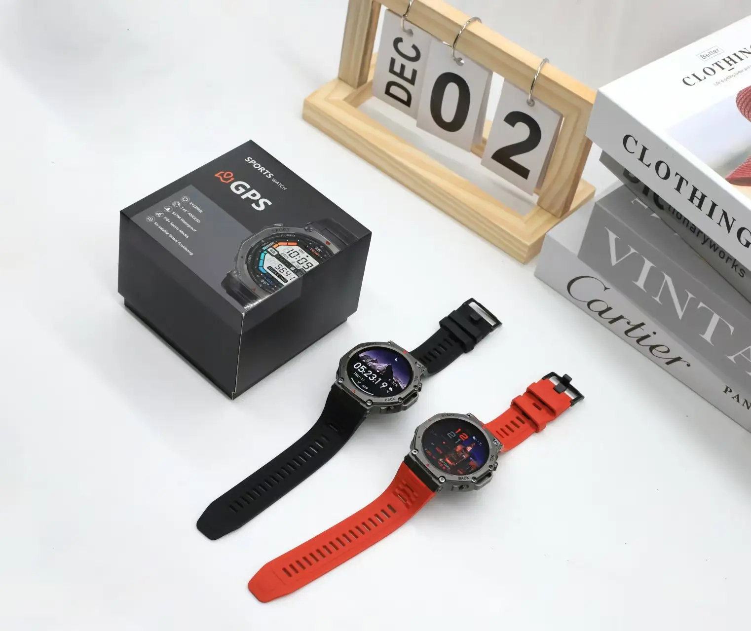 New DM58 GPS Sport Relojes Smart Watch 5ATM Deep Waterproof Men With 1.43inch Smartwatch aperçu 3