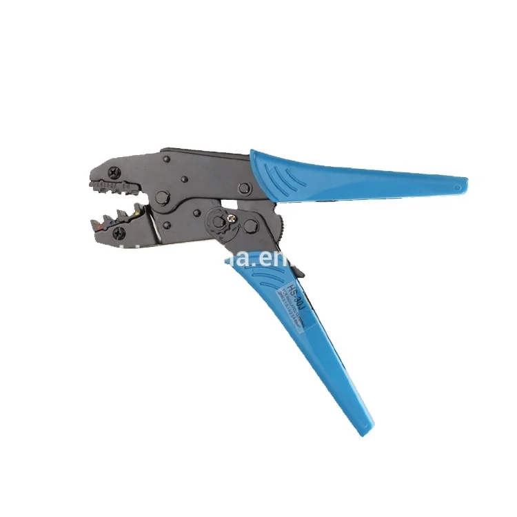 For Crimping Pliers Insulated Terminals Ratchet Tool AWG 22-10 0.5-6.0mm HS-30J 