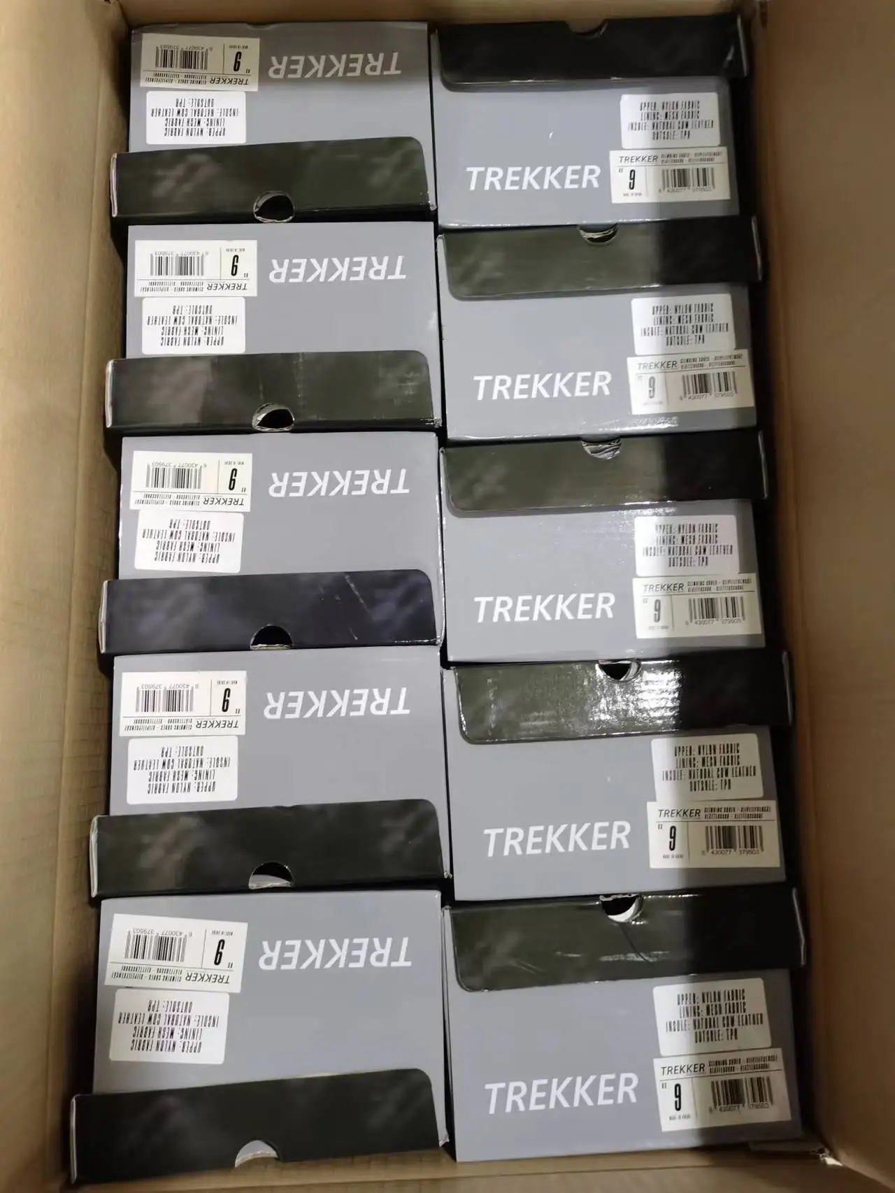 Packaging & shipping specifications