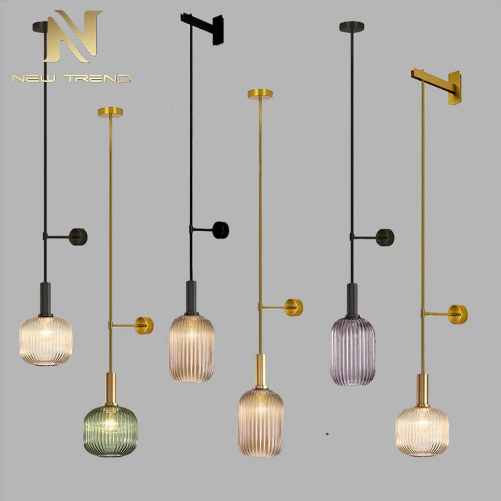 Applique murale LED de chevet de luxe – Lampe murale réglable moderne pour projet de chambre d’hôtel