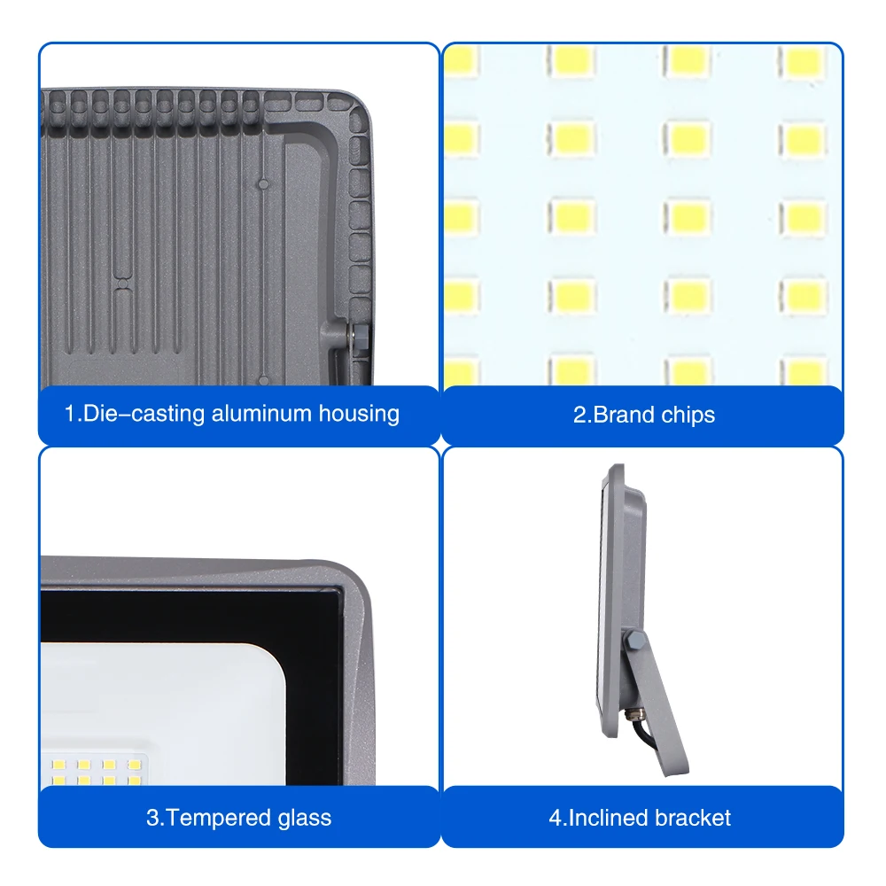 KCD New High Quality Led Projector 12v 10w Dimmable Led Flood Light