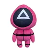 Rose Red Triangle
