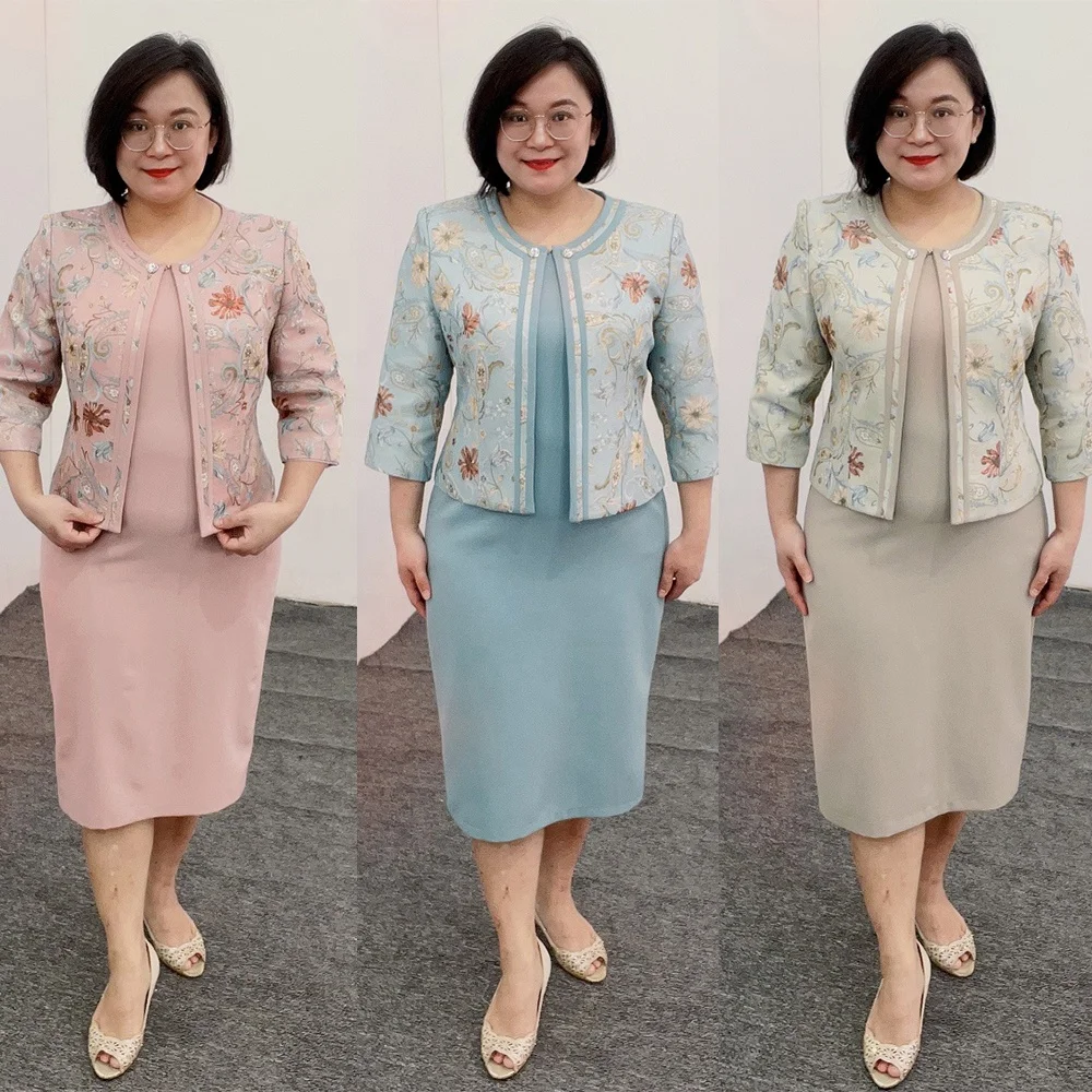 Fabriek Groothandel Kalkoen Vrouwen Kantoorjurk Afrika Kleding Plus Size  Print Kokerrok Stuks Jurk Pak