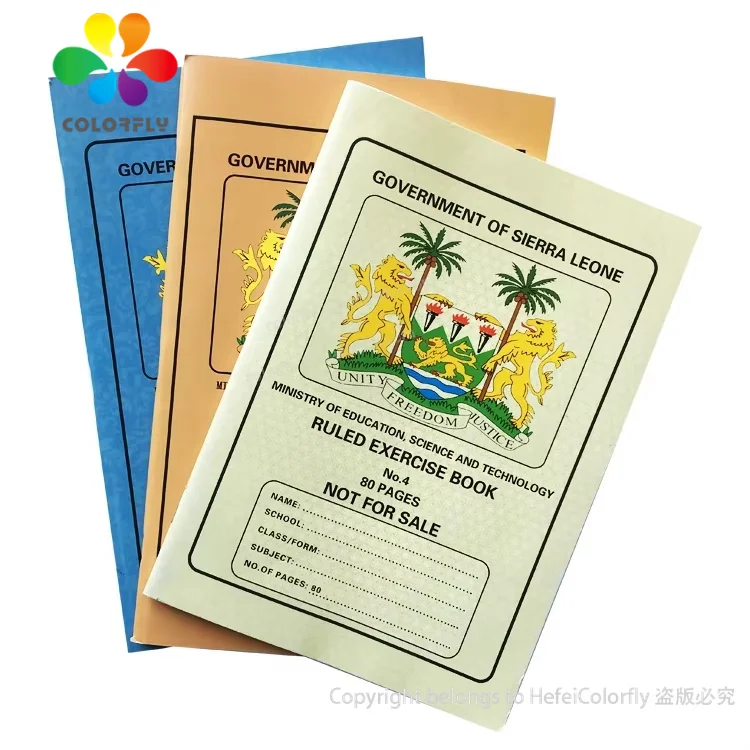 Long Book Notebook Cheap Writing Exercise Books