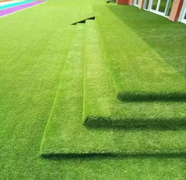 10mm -50mm thick artificial lawn carpet, turf flooring technology, decorative landscape mat, outdoor garden mat