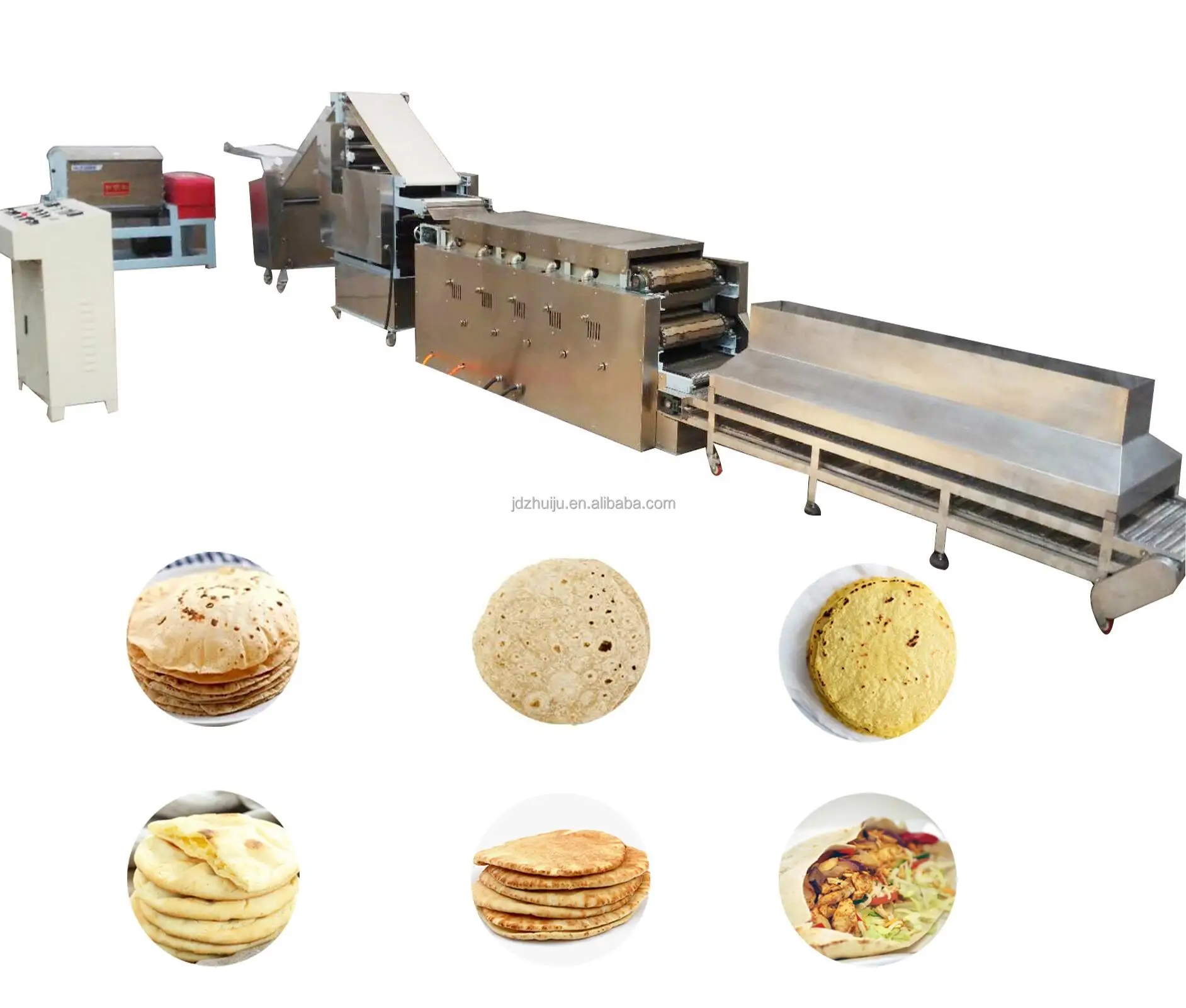Hobbit Roti Making Machine Automatic Roti Making Machine Arabic Pita Bread Making Machine Line ...
