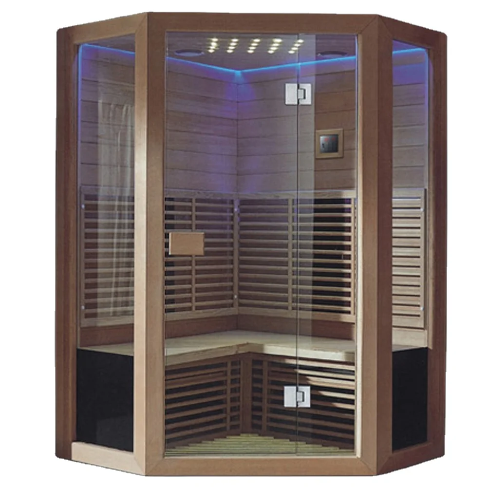 BALISI Indoor Infrared Sauna 3-4 Person Low EMF Mobile at Home Dry Steam Far Room