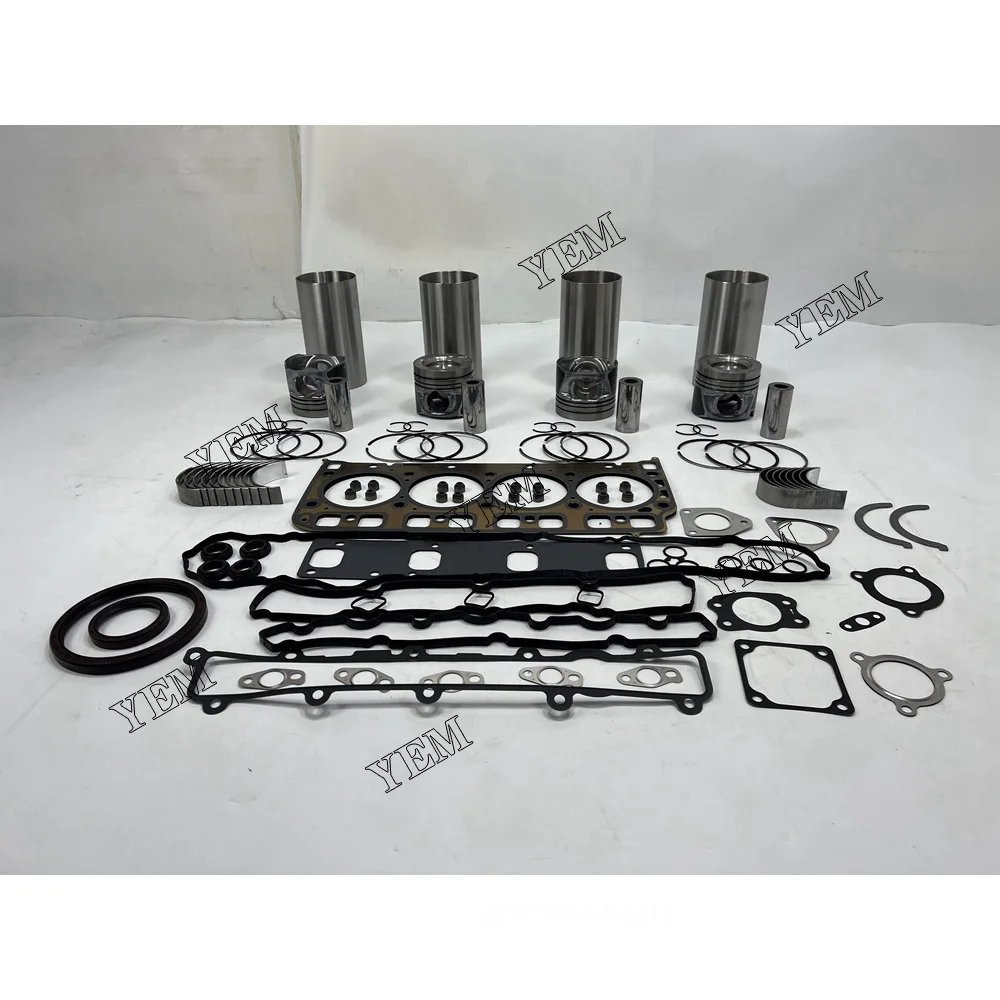 D34 Cylinder Liner Kit for Doosan Excavator Part Genuine Engine Parts 2