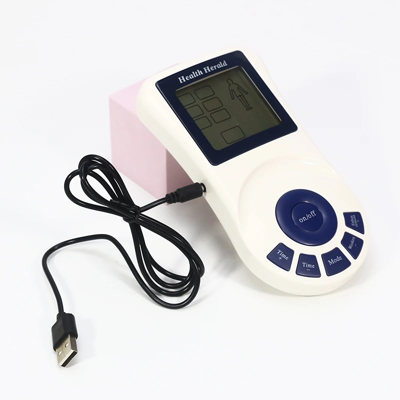 Digital Electronic Pulse Tens Unit Muscle Stimulator Acupuncture Pain Relief Massager Machine Physiotherapy Equipment