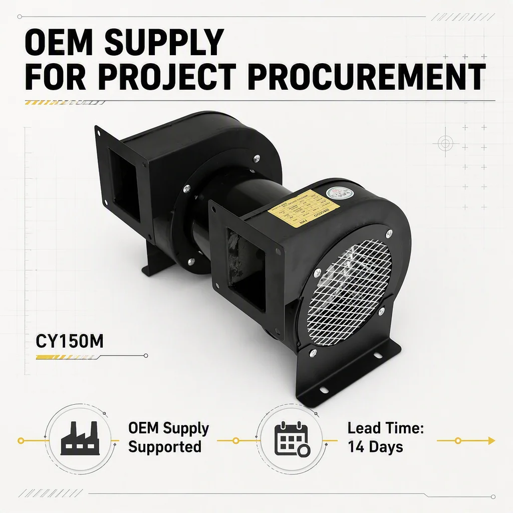 Centrifugal Blower, CY150M, 380V - detail 12