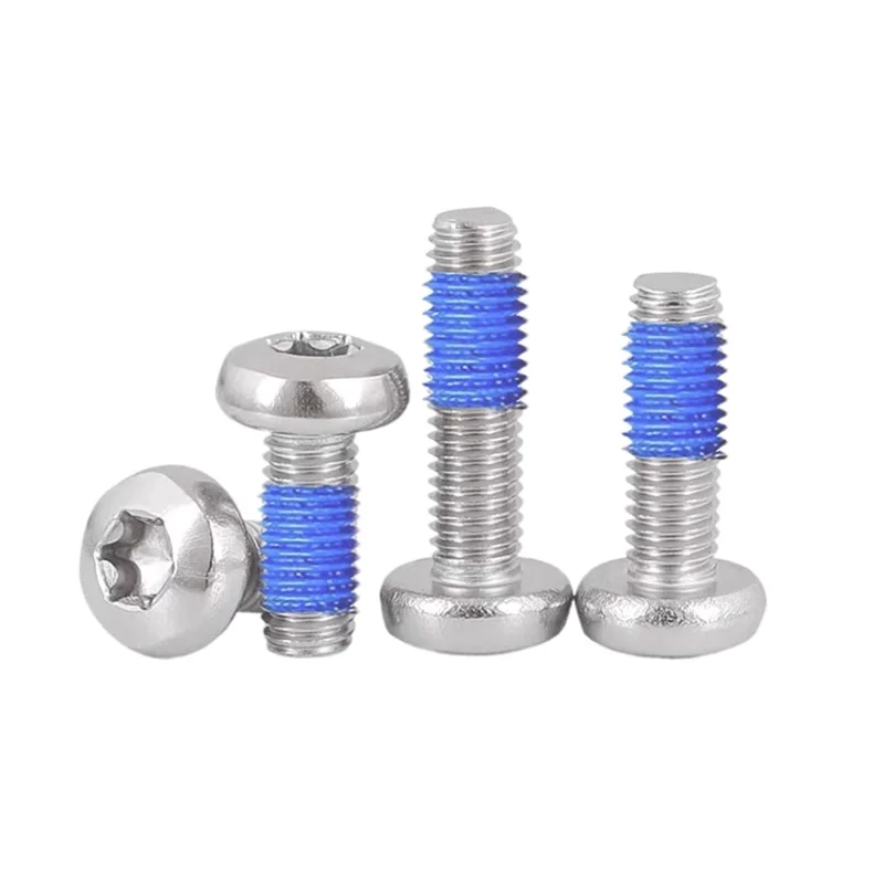 Advanced Industrial Machinery Nylon Nylok Patch Screw Button Head Optimized Torque Resistance Oval Style Metric Measurement
