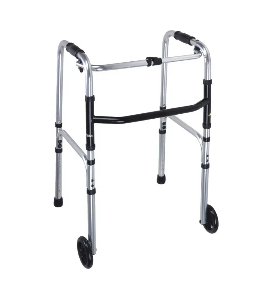 Aluminium Walker Walking Aid Rehabilitation Equipment Four Legged