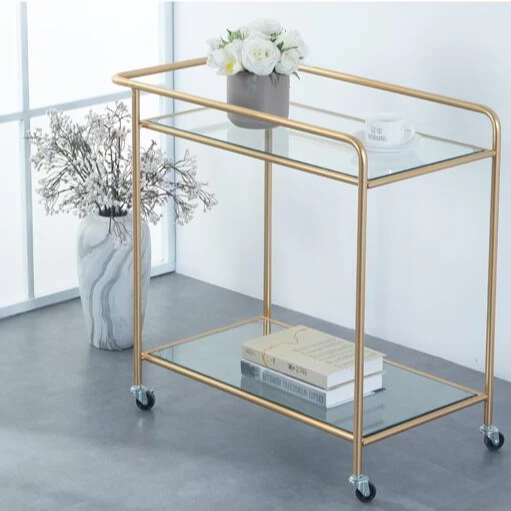 Nordic Small Dining Car Shelving Mobile Glass Table Coffee Table With Wheels Buy Glass Coffee Table With Wheels Movable Dining Table Glass Dining Table Corner Desk Table Resturant Table Diner Furniture Dining