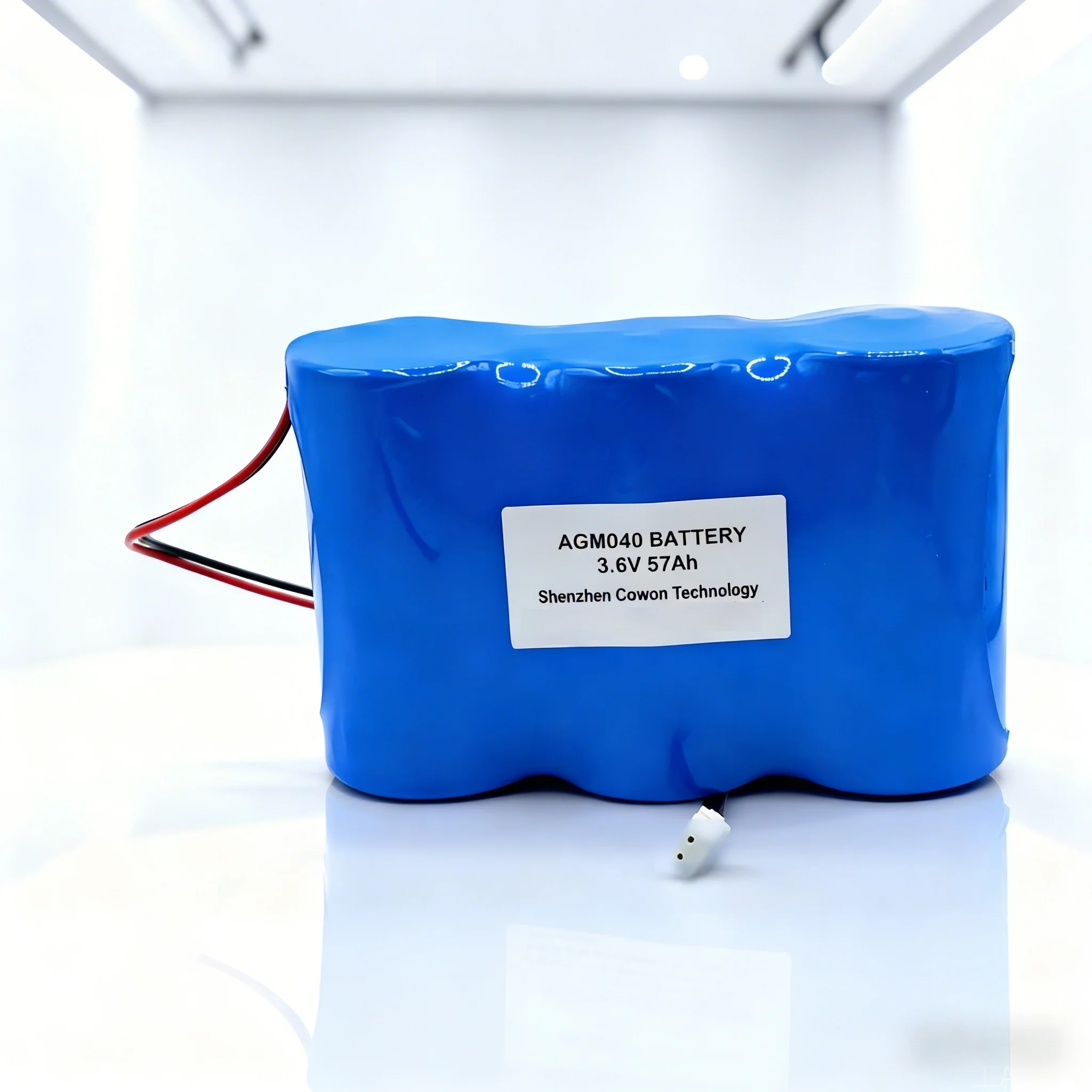 マククロメーター（McCrometer）社製デュラマグ（Dura Mag）ProComm GO 流量計 ER34615 用交換用3.6V 57Ah AGM040 バッテリーパック（トリプルD形リチウム電池）