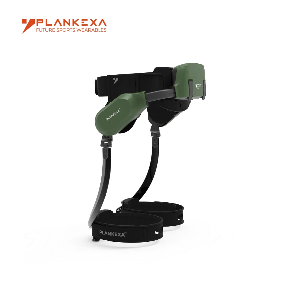 Plankexa Climber 2 certyfikowany zgodnie z normami CE/FCC, moc 48 Nm, karbonowe nogi robota z sztuczną inteligencją, egzoszkielet ochronny IP54 wspomagający chodzenie, wędrówki i wspinaczkę