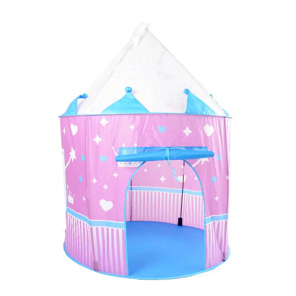 Tente De Jeu Château Princesse Avec Lumières Étoilées - Intérieur Extérieur Pour Enfants 3 à 9 Ans