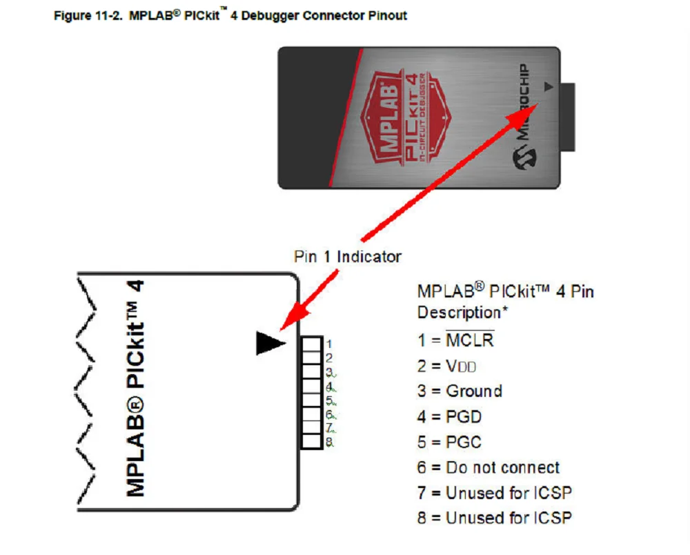 PICKit4 PG164140 аппаратные отладчики MPLAB X IDE PICKit 4 с USB-кабелем|  Alibaba.com