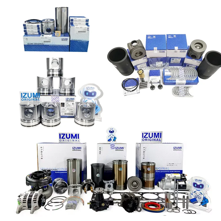 IZUMI ORIGINAL 6N18 Overhaul Rebuild Kit 6N18 Diesel Engine Parts For YANMAR