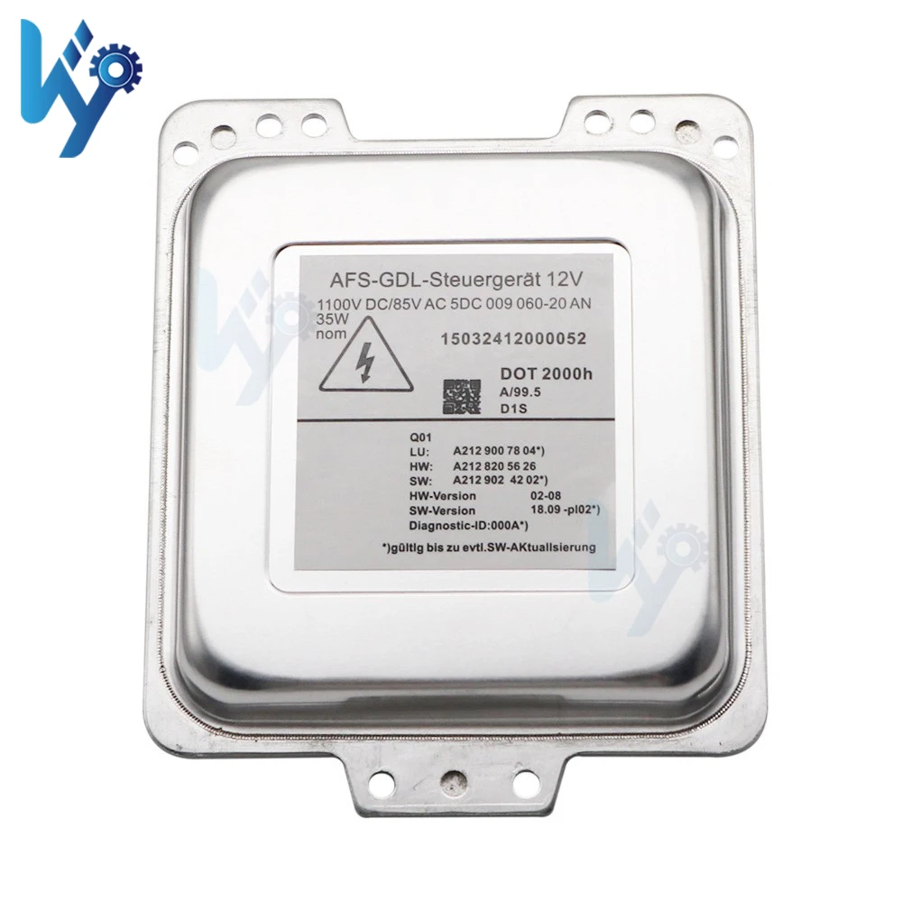 KY  HID Xenon Ballast Xenon Light Control Unit for W212 Headlight OE 2129007804 212 900 7804 A2129007804 5DC00906020