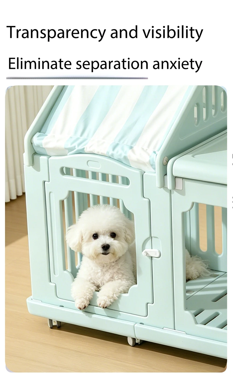 product new indoor pet playpen extra height thickened eco friendly dog fence isolation safety barrier cat house wholesale-1