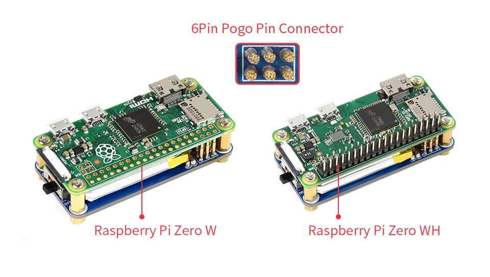 Waveshare Uninterruptible Power Supply Ups Hat For Raspberry Pi Zero